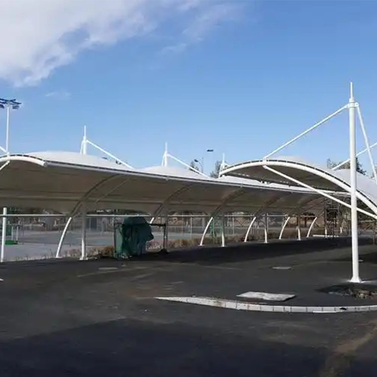 拉萨膜结构电动车棚