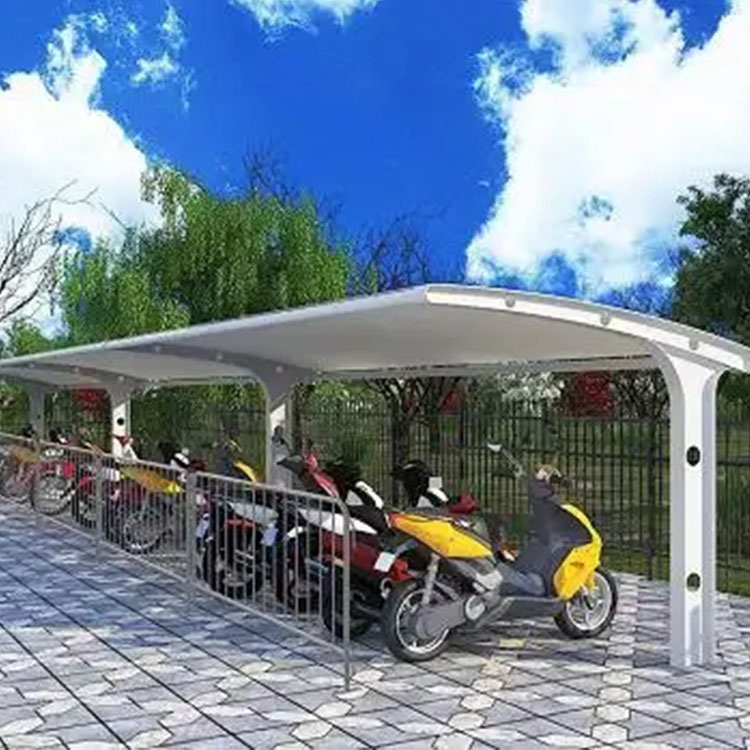 拉萨膜结构电动车棚