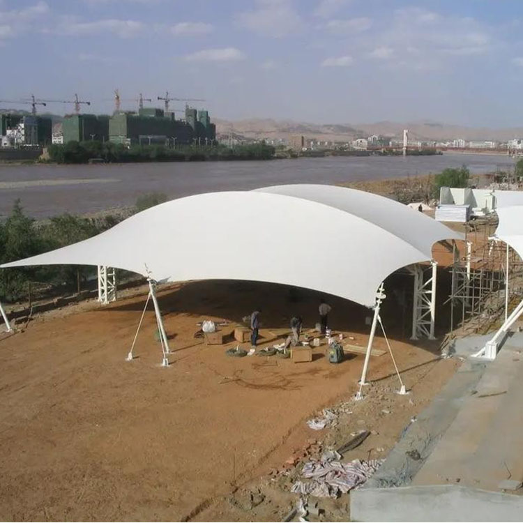 拉萨膜结构汽车棚